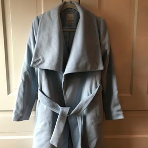 The Limited Baby Blue Wrap Jacket